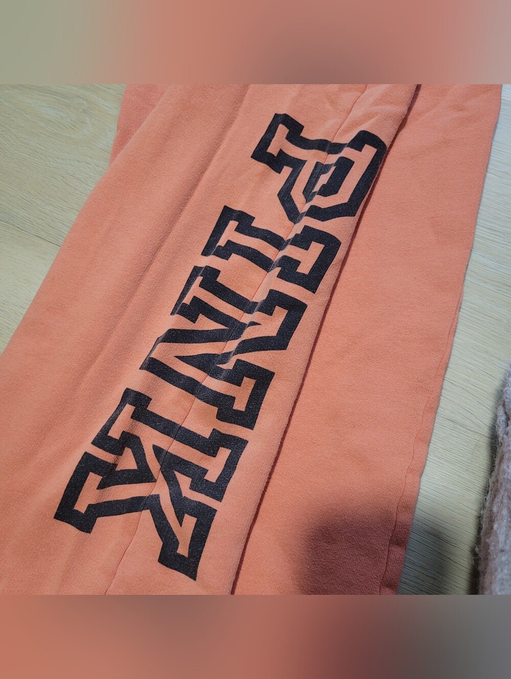 VS PINK Orange Sweatpants